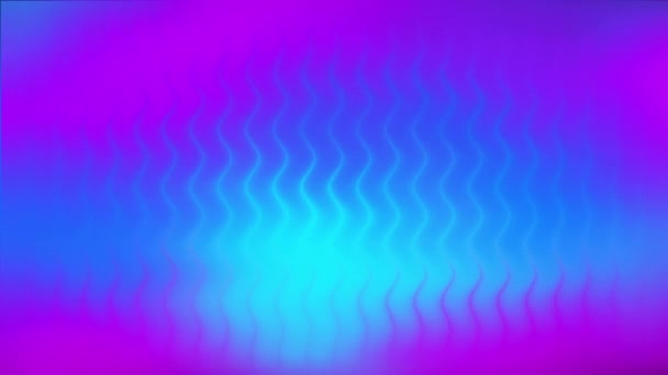 청색 라일락 색 배경에서 투명 한 액체 표면의 흐름 — 비디오