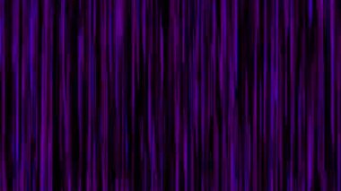 Animated background with moving vertical lines in purple with shining and alternating stripes. Colored stripes alternate with black