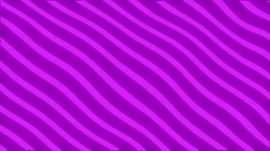 Animated background with moving diagonal twisting lines in violet and dark violet colors. The stripes are located alternately.