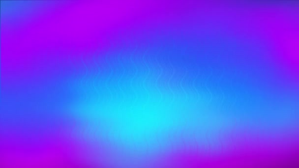 Abstrakte flüssige Oberflächenströmung in blauem Flieder beweglicher Farbhintergrund — Stockvideo