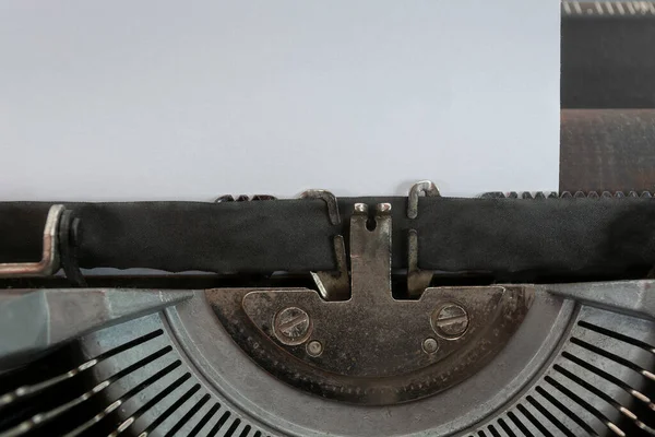 Старая Классическая Печатная Машинка Принято Текстовых Целей Фон — стоковое фото
