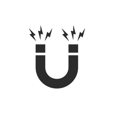 Vektör ikon mıknatısı. Ilustrasi vektör bölüm .10