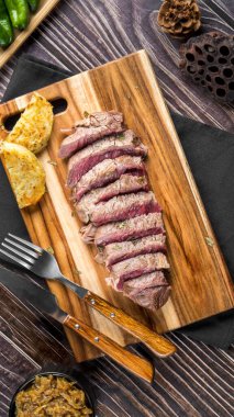 Patates ve biberli kıymalı fileto.