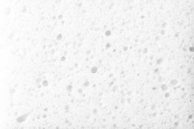 Beyaz arka plan ve daireler. Kabarcıklı doku
