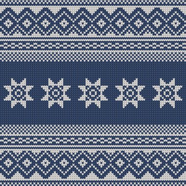 Örgü desenli. Noel süveteri tasarımı. Norveç adası tarzı. Dikensiz örgü deseni.