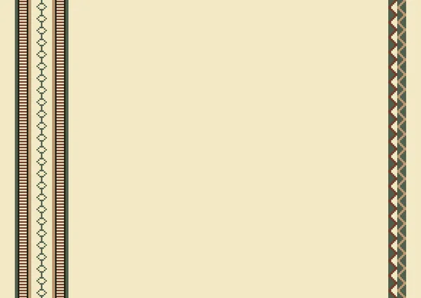 Этнические Мексиканские Одеяла Векторный Фон Местом Копирования Текста Баннера Визитки — стоковый вектор