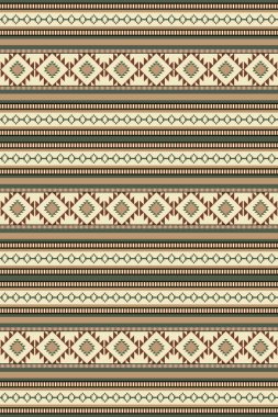 Ethnic seamless pattern. Native American tribal illustration. Southwest design.