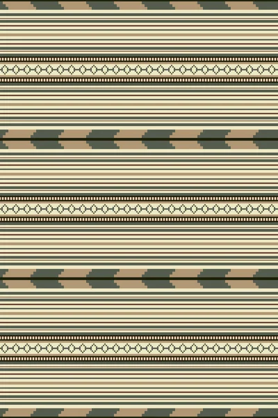 Nahtloses Muster Mexikanischen Stil Indianerstamm Illustration Südwest Design Ethnisch Boho — Stockvektor