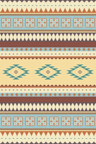 Patrón Geométrico Étnico Adorno Tribal Mexicano Diseño Del Suroeste Patrón Ilustración de stock