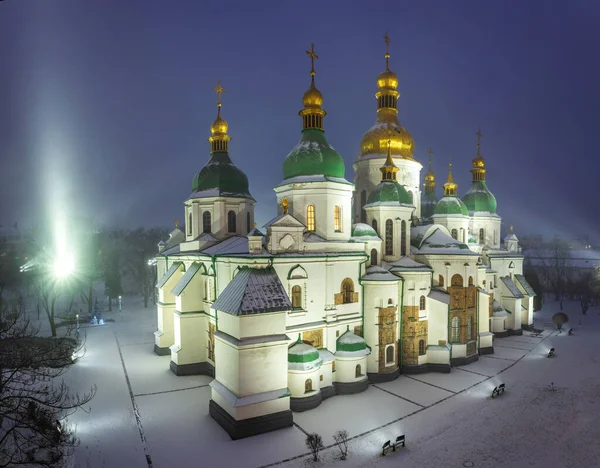Catedral Santa Sofia Kiev Ucrânia Monumento Arquitetônico Kyivan Rus — Fotografia de Stock