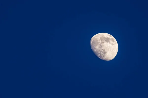 view of beautiful moon in sky