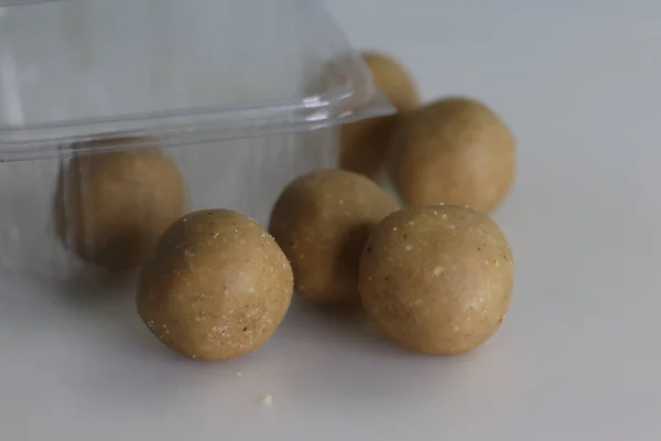 Dink Dinkache Ladoo One Nutrition Rich Ladoos Which Made Out — Stock Fotó