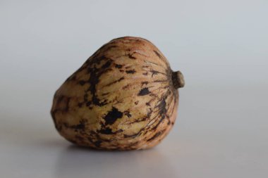 Ripe Red Custard Apple Fruit or Annona Reticulata Bullocks Heart. A fruit which is vary in shape. When ripe, the fruit is brown or yellowish, with red highlights and a varying degree of reticulation