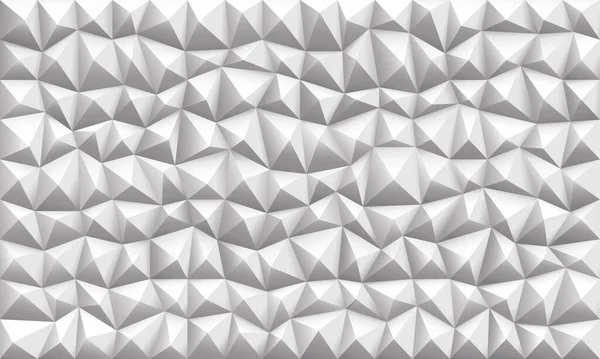 Abstraktní Šedý Polygonový Geometrický Trojúhelníkový Vektor Pozadí — Stockový vektor