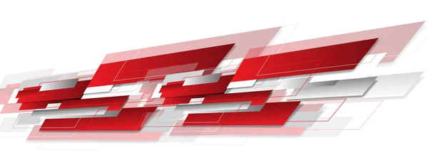 Abstract Rood Grijs Geometrische Snelheid Wit Design Moderne Creatieve Futuristische — Stockvector