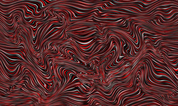 Abstrato Vermelho Cinza Preto Linhas Onda Fundo Vetor — Vetor de Stock