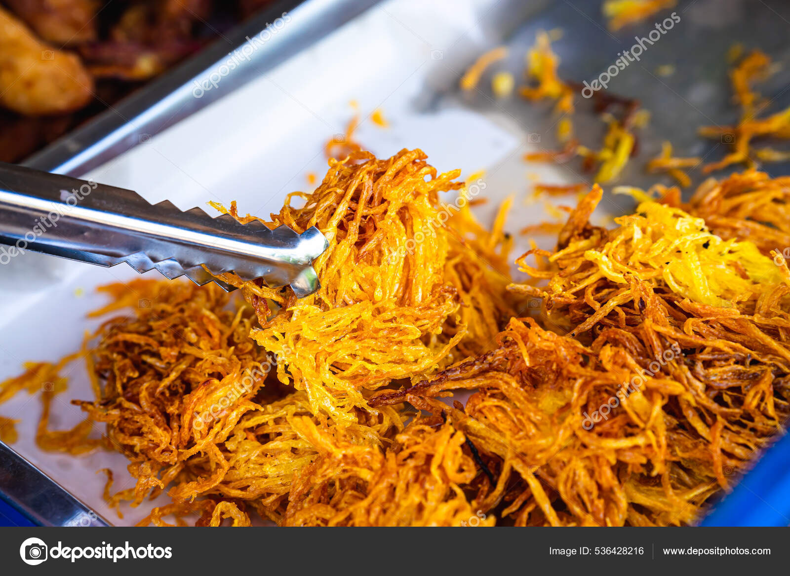 Burmese Lanna Appetizer Cooked Using Battered Papaya Strips Known Kra