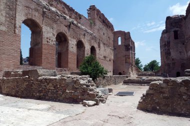 Pergamon Antik Şehir Duvarı Bergama, İzmir, TURKEY