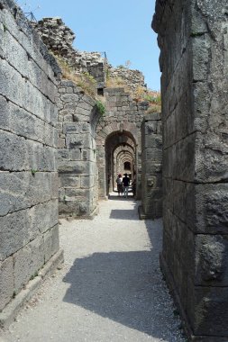 Bergamon Antik Şehir Duvarı Bergama, zmir, TURKEY