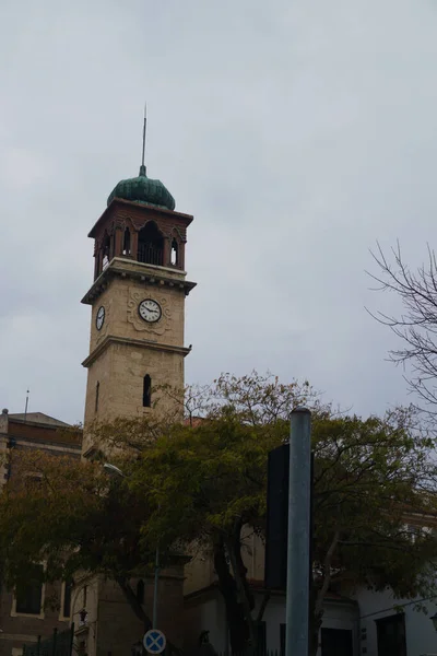 Uhrturm Der Stadt Balikesir Türkei — Stockfoto