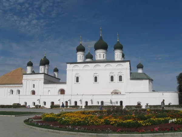 Astrakhan Kremlin Katedrála Trojice Architektura Století Rok 2008 Foto — Stock fotografie
