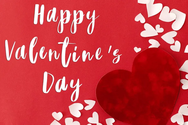 Feliz Tarjeta Felicitación Del Día San Valentín Feliz Día San — Foto de Stock