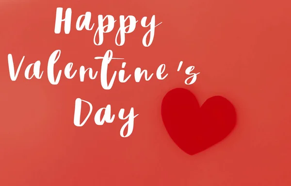 Feliz Tarjeta Felicitación Del Día San Valentín Feliz Día San — Foto de Stock