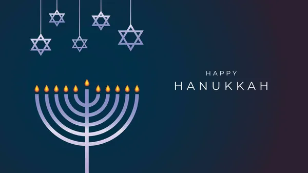 Projeto Fundo Feliz Dia Hanukkah —  Vetores de Stock