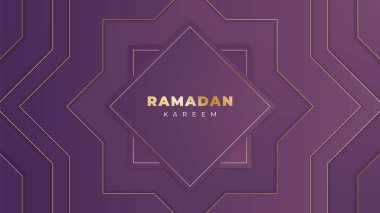 Hediye kartı, pankart, kartpostal ve broşür için uygun modern İslami arkaplan tasarımı