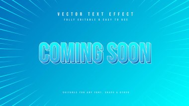 Çizgi film 3B biçim düzenlenebilir vektör metin efekti