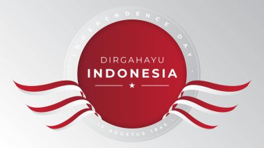 Endonezya Bağımsızlık Günü Arkaplan Tasarımı
