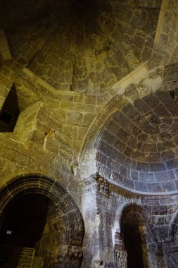 Artuklu, Mardin / Türkiye 9 Mayıs 2022. Mardin 'deki Deyrulzafaran Manastırı ve Suriye Ortodoks ataerkil sohbeti (Deyrul Zafaran Manastiri).