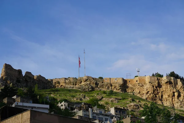 Artuklu Mardin Turquía Mayo 2022 Mardin Paisaje Atardecer Con Castillo — Foto de Stock