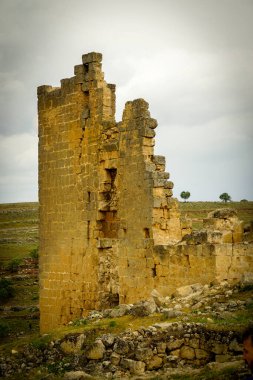 8 Mayıs 2022 Diyarbakır Türkiye. Roma İmparatorluğu 'nun Zerzevan şatosu sınır merkezi