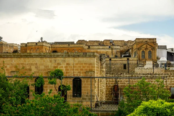 Maio 2022 Midyat Mardin Turkey Cityscape Igrejas Midyat Turquia — Fotografia de Stock