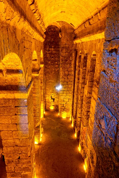 Mei 2022 Mardin Turkije Dara Antieke Stad Met Necropol Cisterne — Stockfoto