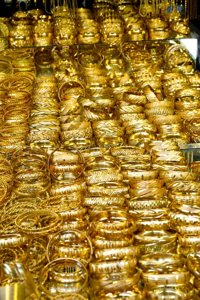 Gold Wedding Arrangements Jewellery Sanliurfa Turkey — Stock Photo, Image