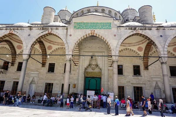 Июля 2017 Мечеть Стамбул Турция Сулеймание Султанахмет Стамбул Турция — стоковое фото