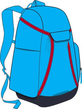 Sublimleşen Sırt Çantası Vektörleri Düzenle 