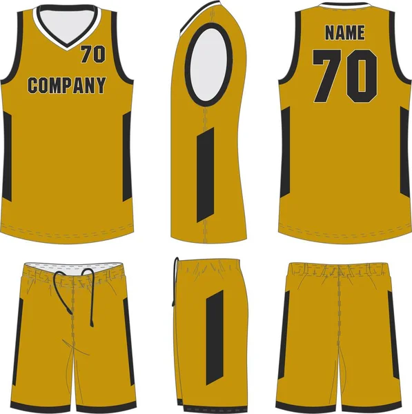 Basketball jersey, shorts, socks template for basketball club