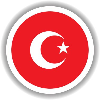 Kamyon bayrağı yuvarlak
