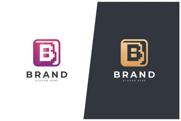 Letter Logo Vector Concept Icon Trademark Universal Logotype Brand — ストックベクタ