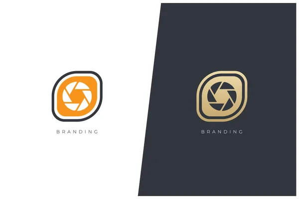 Multimedia Production Vector Logo Concept — Wektor stockowy