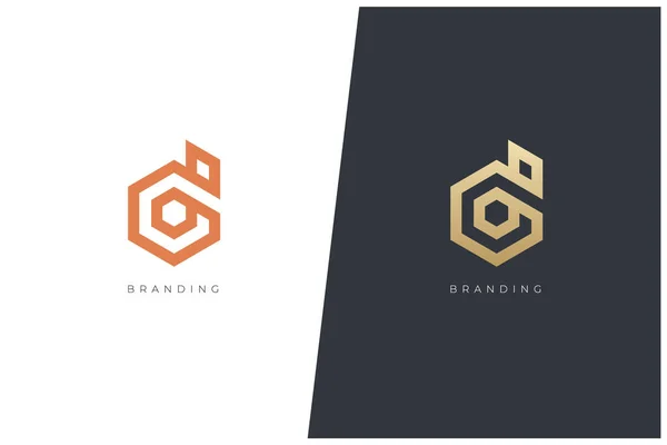 Letter Logo Vector Concept Icon Trademark Universal Logotype Brand — ストックベクタ