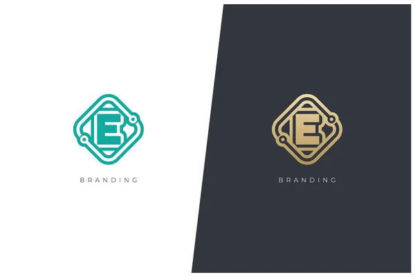 Letter Logo Vector Concept Icon Trademark Universal Logotype Brand — стоковий вектор
