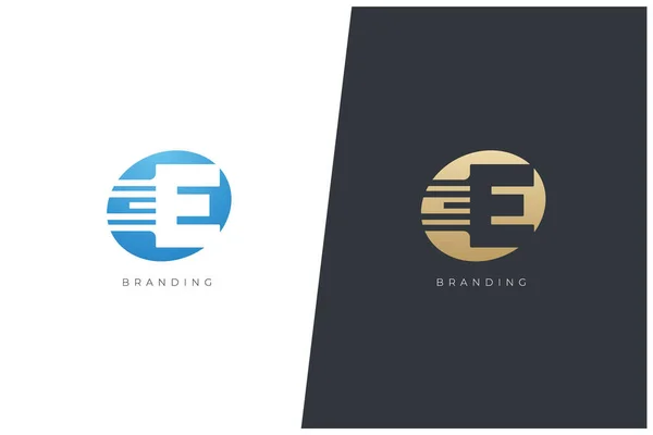 Letter Logo Vector Concept Icon Trademark Universal Logotype Brand — Wektor stockowy