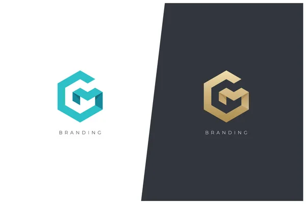 Letter Logo Vector Concept Icon Trademark Universal Logotype Brand — Image vectorielle