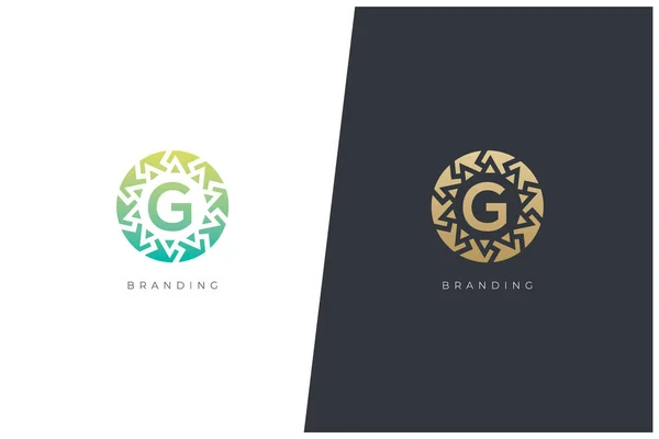 Letter Logo Vector Concept Icon Trademark Universal Logotype Brand — Image vectorielle