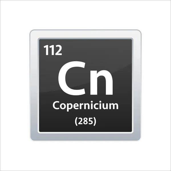 哥白尼符号。周期表的化学元素。矢量存量说明 — 图库矢量图片