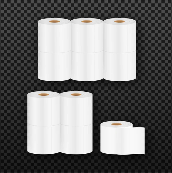 Vintage toilet paper, great design for any purposes. Flat pattern. Vector pattern. — Stock Vector